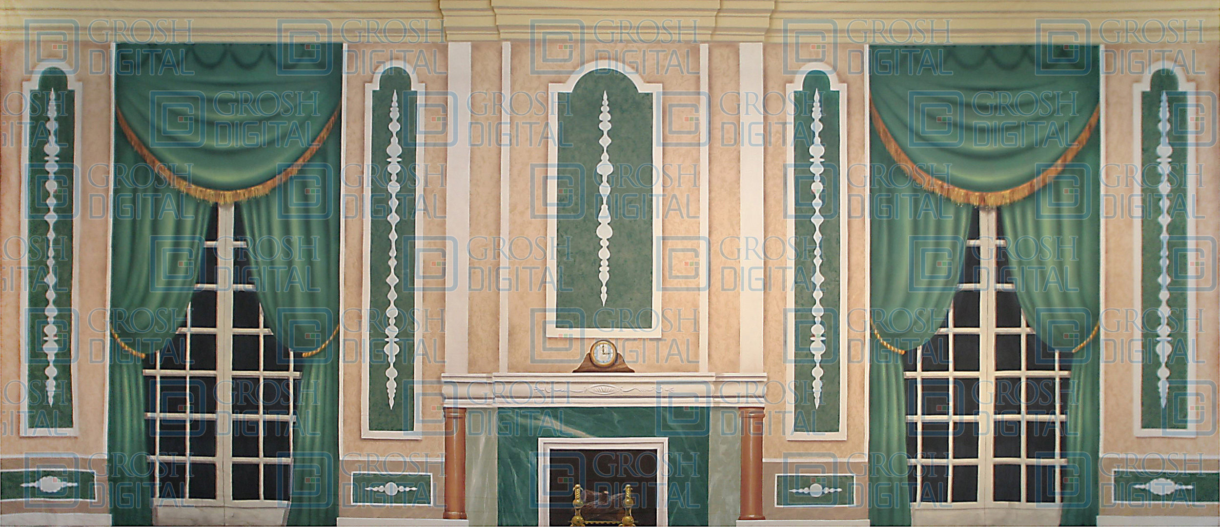 Victorian Parlor Curtains