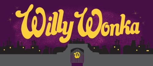 Willy Wonka Show Package Projected Backdrop for Charlie and the Chocolate Factory